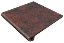 Зображення Плитка Gres Aragon Сходи Jasper Rojo 33*32.8 коричнева