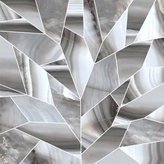 Зображення Florim Alabastri Decor Fume 100*200 739959 декор сірий