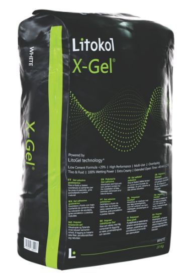 Изображение Litokol Клей X-Gel Білий 20 кг C2TE XGLB0020