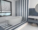 Picture of Плитка Dune Greenland Frost Gloss 6.4x22.3 біла