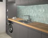 Picture of Плитка Dune Greenland Teal Gloss 6.4x22.3 зелена