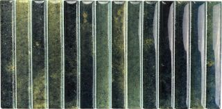Зображення Плитка Dune Kit-Kat Mosaic Grass Glossy 11.5x23.1 зелена