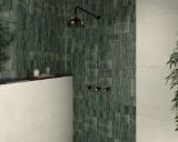 Picture of Плитка Dune Kit-Kat Mosaic Grass Glossy 11.5x23.1 зелена