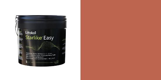 Изображение Litokol Епоксидна Затирка Starlike Easy 34 Terracotta 5 кг STEASYTCT0005