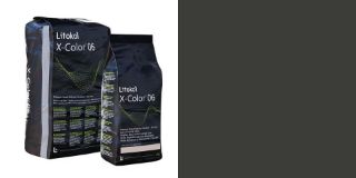 Зображення Litokol Затирка X-Color 0-6 12 Nero Antico 3 кг XCL06NAN0063
