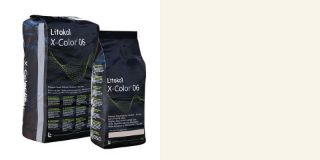 Зображення Litokol Затирка X-Color 0-6 13 Argilla Bianca 3 кг XCL06ARB0063