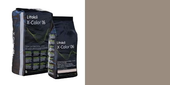 Изображение Litokol Затирка X-Color 0-6 29 Terra di Borgogna 3 кг XCL06TBG0063