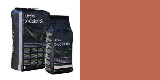 Изображение Litokol Затирка X-Color 0-6 34 Terracotta 3 кг XCL06TCT0063