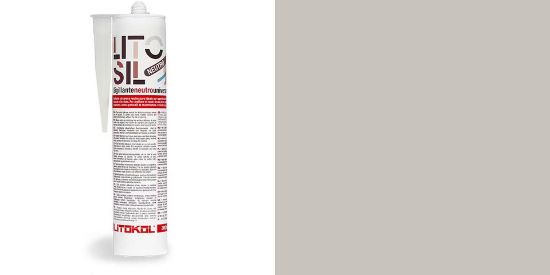 Picture of Litokol Герметик Litosil Neutro Silver 1 300 мл LNTRSLV10121
