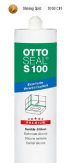 Зображення Ottoseal Силіконовий Герметик S100 Starlike EVO C19 Shining Gold (310 мл)