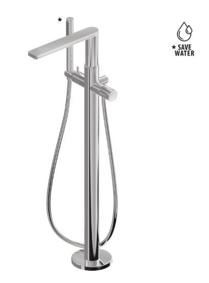 Изображение NewForm Ionika 72884E Змішувач для ванни, що встановлюється на підлогу